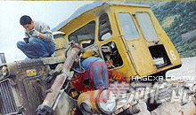 推土机现场检修